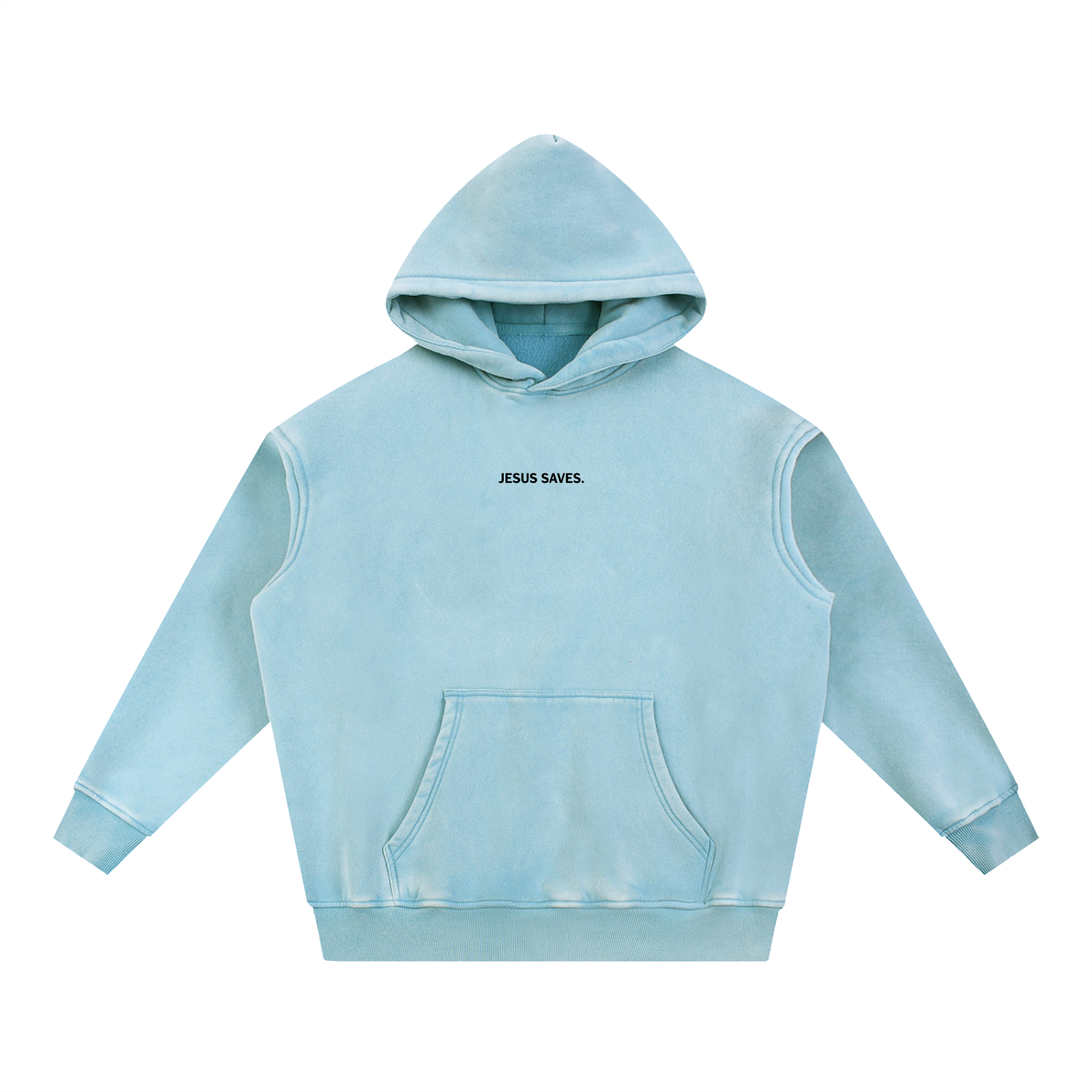 "Jesus Saves" Oversize Hoodie