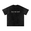 "fear the lamb" Oversized T-Shirt