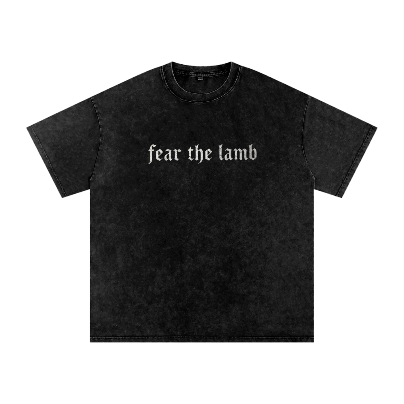 "fear the lamb" Oversized T-Shirt