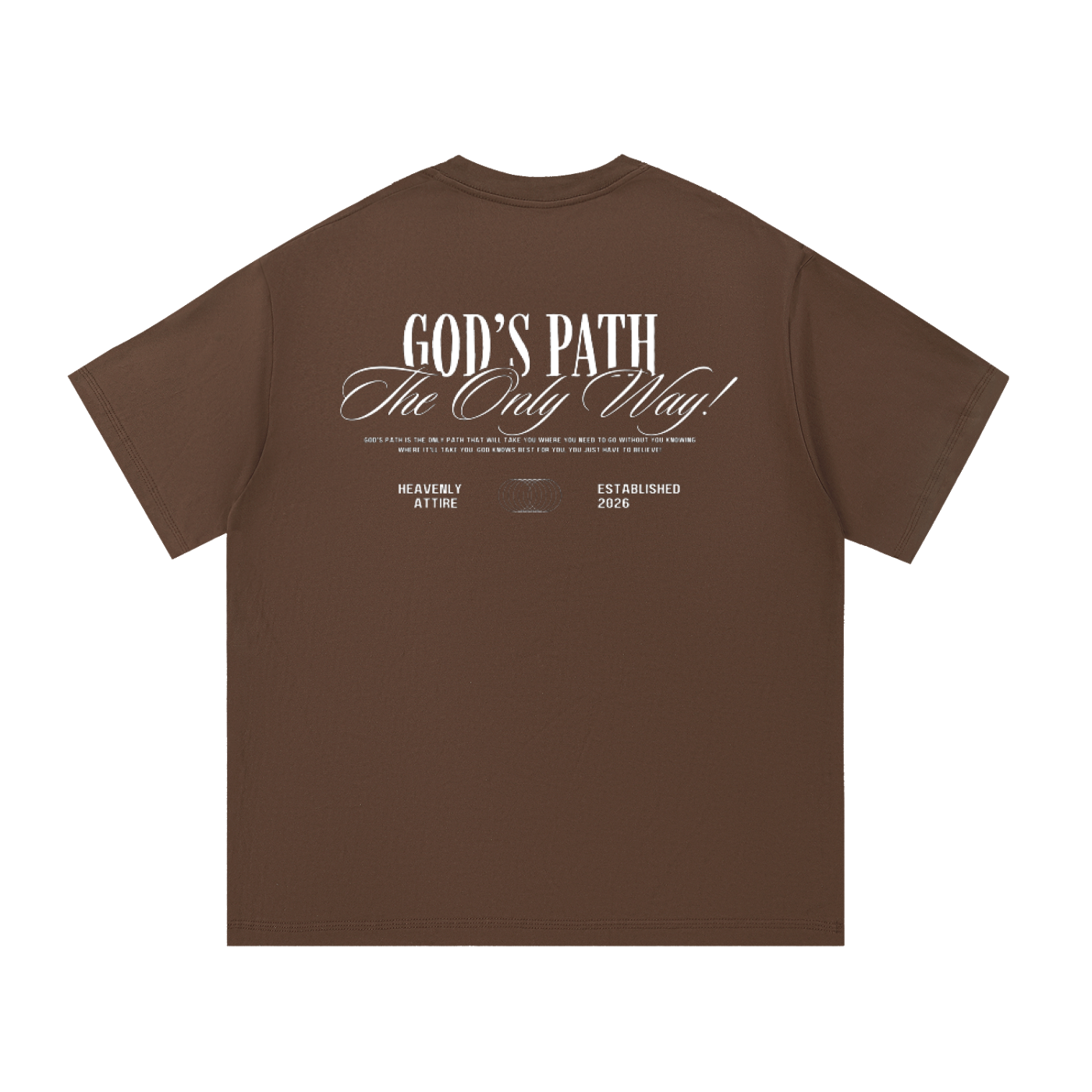 God's Path Cotton T-Shirt