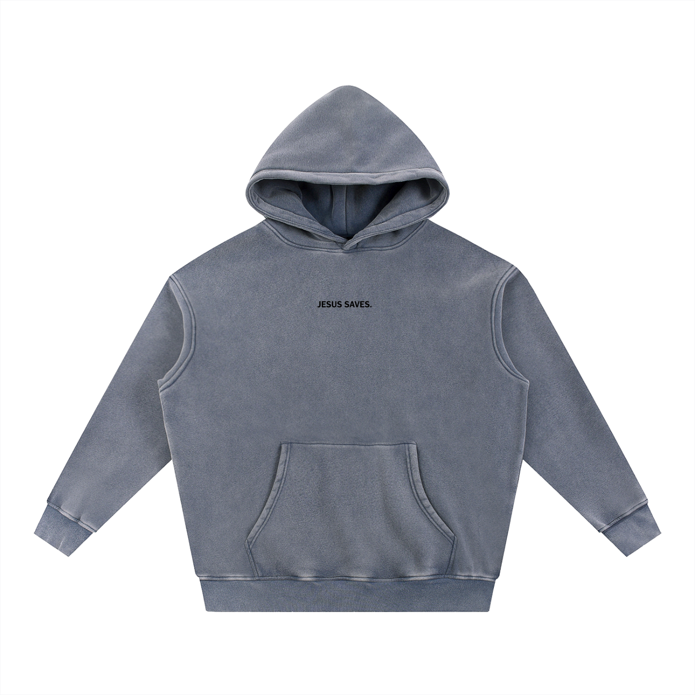 "Jesus Saves" Oversize Hoodie