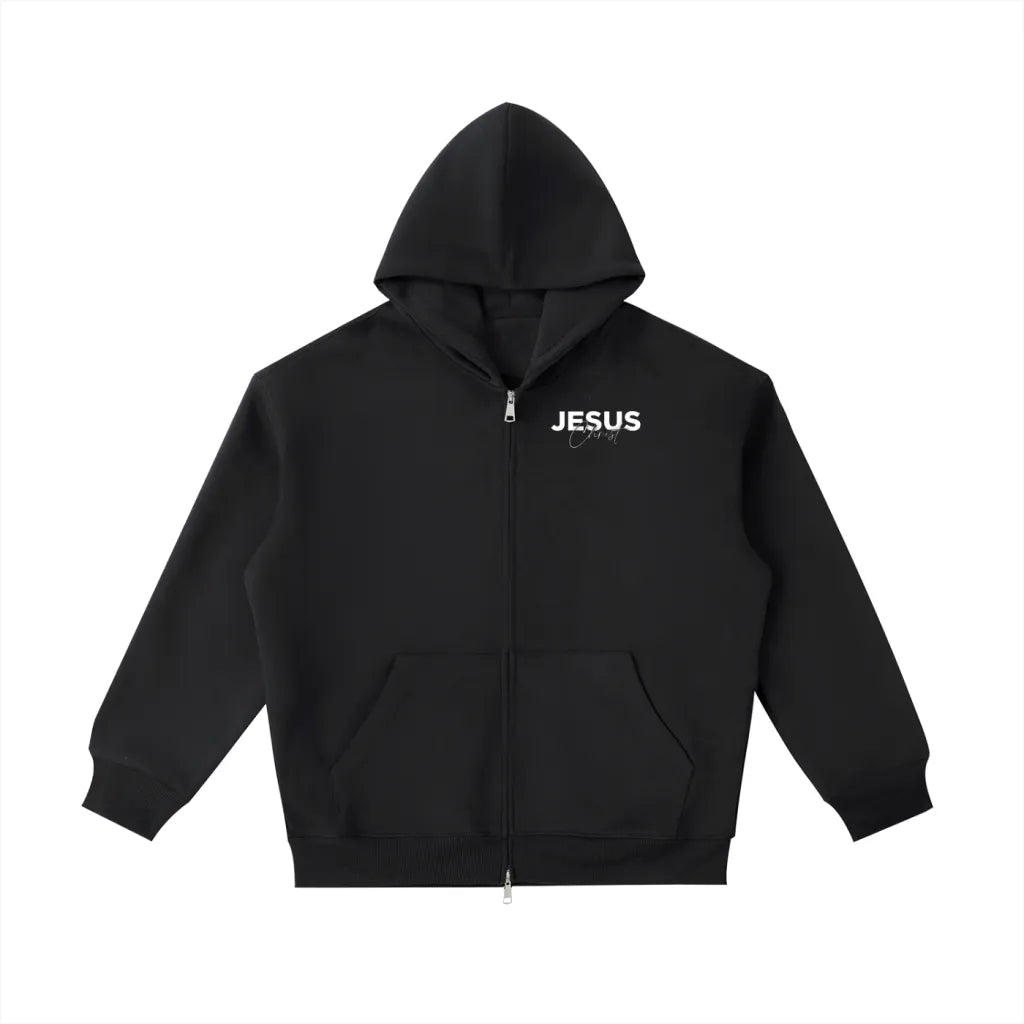 Essential Heavyweight Pocket Hoodie " Jesus Christ "