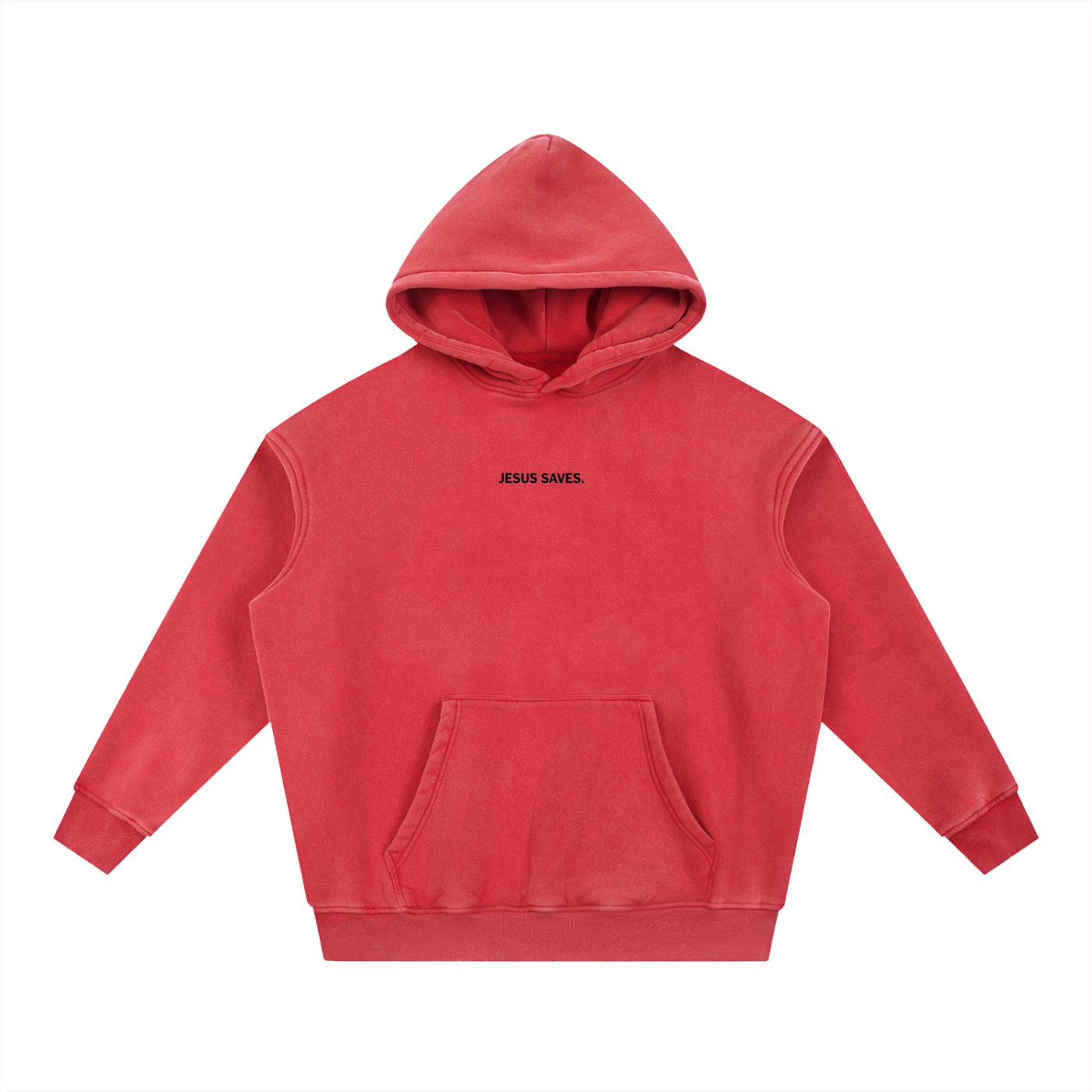 "Jesus Saves" Oversize Hoodie