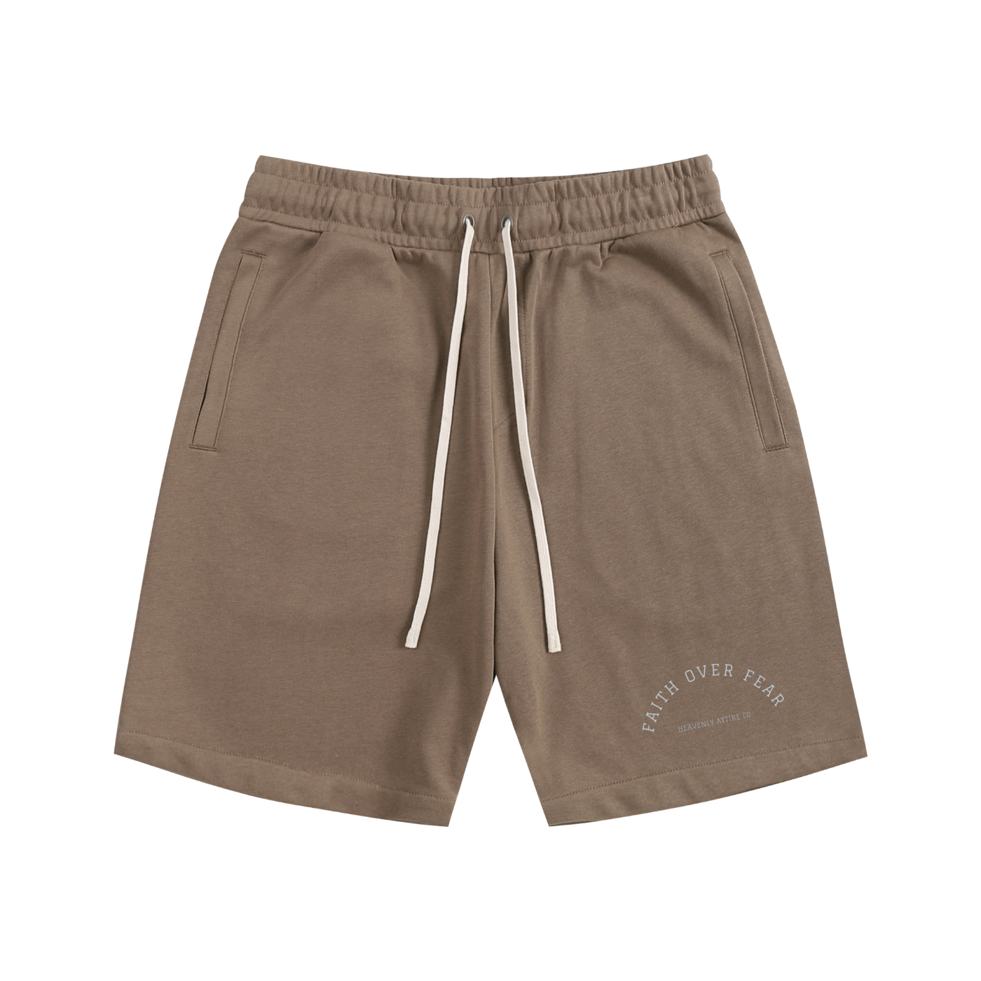 Faith Over Fear Cotton Shorts