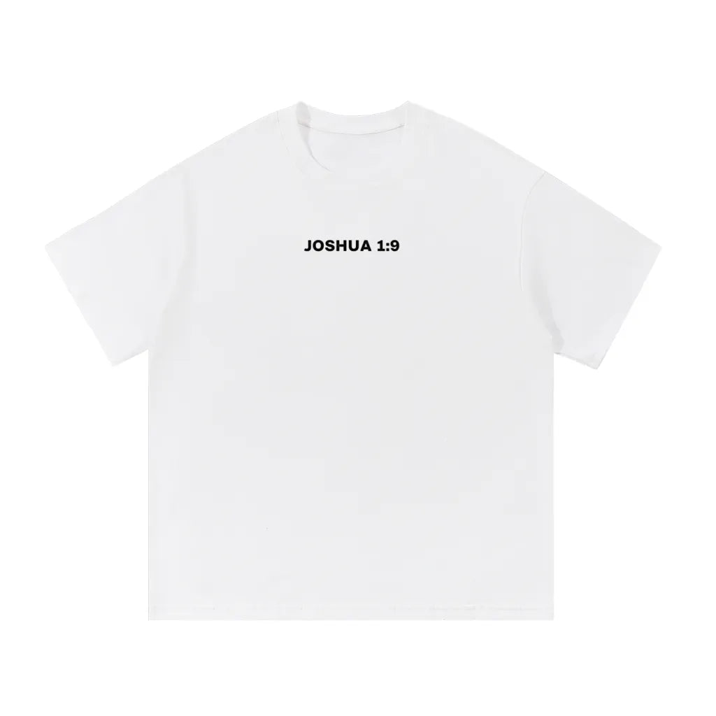 Essential Cotton T-Shirt " Joshua 1:9 "